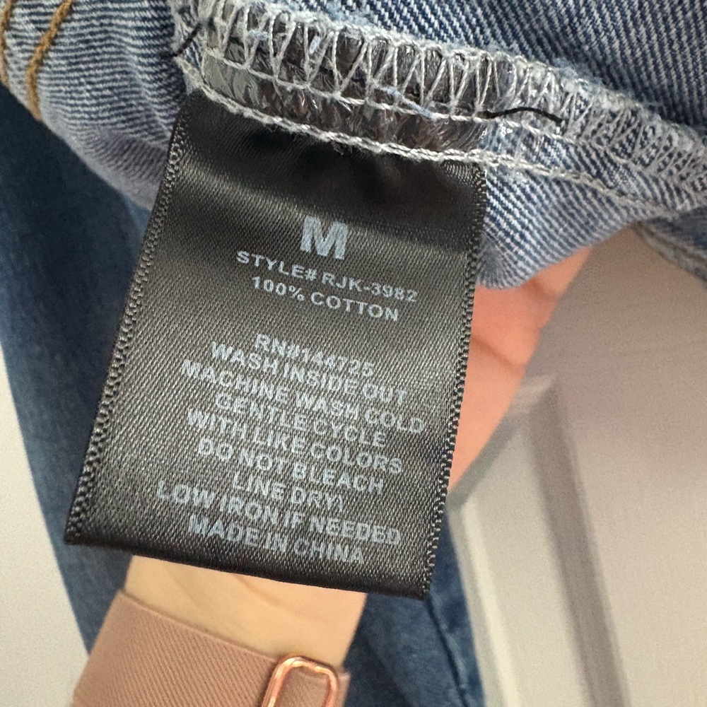 American Bazi Denim Jacket 100% cotton - Picture 9 of 10
